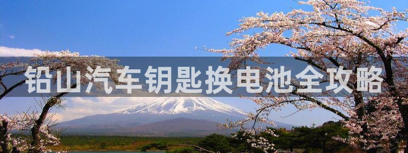 优发国际手机版网站入口：铅山汽车钥匙换电池全攻略